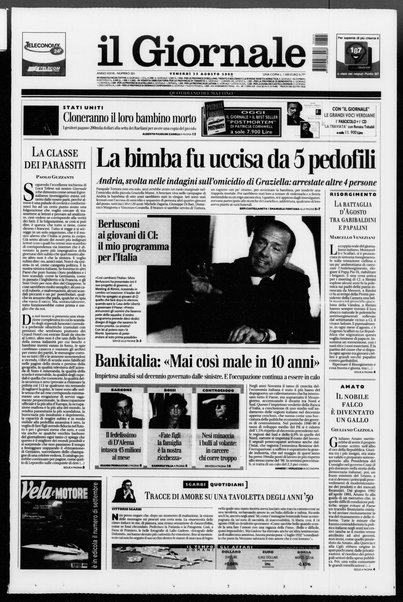 Il giornale : quotidiano del mattino